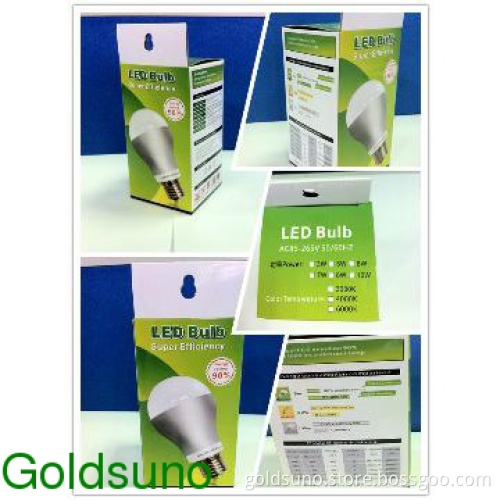 7w led bulb e27 pure aluminum material and fast delivery 3-5days
